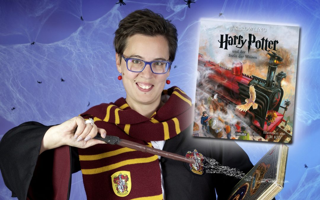 Harry Potter Bücher mit Illustrationen