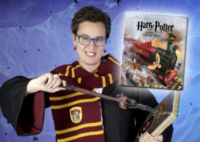Harry Potter Bücher mit Illustrationen