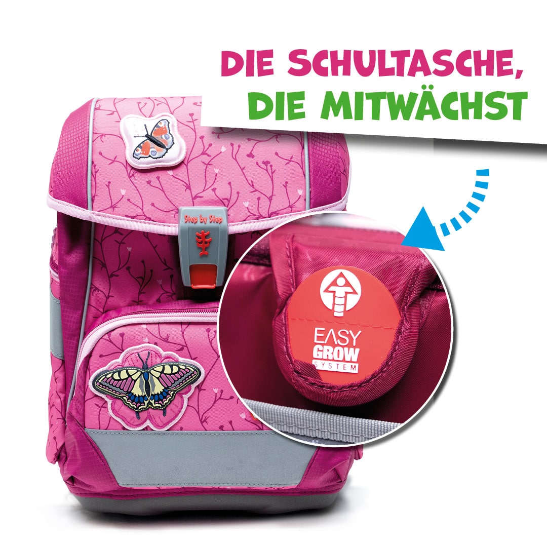 Die Schultasche, die mitwächst